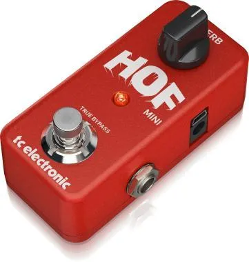 TC Electronic HOF Mini Reverb TonePrint kompatibilis ultra-kompakt zengető pedál