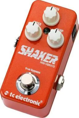 TC Electronic Shaker Mini Vibrato TonePrint kompatibilis ultra-kompakt vibrato pedál