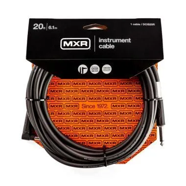 Dunlop DCIS20R Dunlop DCIS20R MXR STANDARD hangszerkábel / egyenes-pipa / 6m