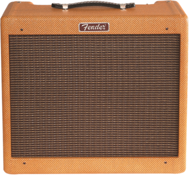 Fender elektrický kytarový zesilovač, Blues Junior, lakovaný tweed