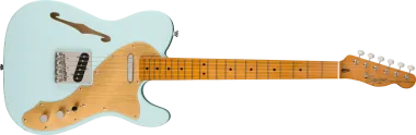 Squier Classic Vibe 60s Telecaster Thinline, juhar fogólap, Sonic Blue szín, elektromos gitár