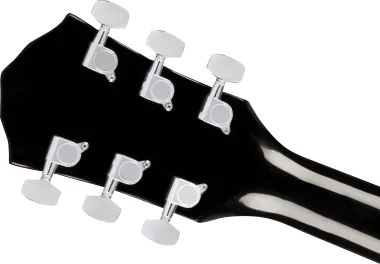 Fender FA-125CE Dreadnought akusztikus gitár, fekete