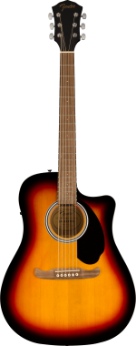 Fender Dreadnought akustická kytara FA-125CE, Sunburst
