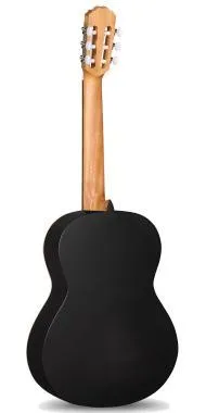 Alhambra ALH-1C Black Satin + case Gitár 1C Black Satin, cédrus, mahagóni fekete, indiai rózsafa fogólap, szegélyezet, tokkal