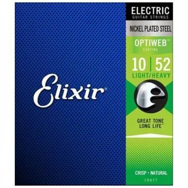 Elixir E19077 OptiWeb (19077) 10-52 Light-Heavy elektromos húrkészlet
