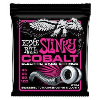 Ernie Ball Super Slinky Cobalt basové struny 45-100