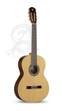 Alhambra ALH-2C + case Gitár cédrus, mahagóni, indiai rózsafa fogólap. Duplán szegélyezett, tokkal
