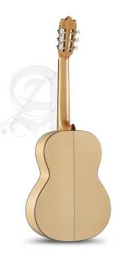 Alhambra ALH-3F G + case Gitár 3 F Tömör lucfenyő, fügefa, indiai rózsafa fogólap, átlátszó pickguard, tokkal