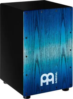 Meinl MCAJ100BK-PBF cajon, Pacific Blue Fade színben