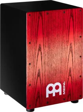 Meinl MCAJ100BK-TRF cajon, Tango Red Fade színben