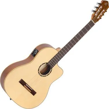 Ortega RCE125SN elektroklasszikus gitár, 6 húros, jobb kezes, natúr színben