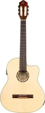 Ortega RCE125SN elektroklasszikus gitár, 6 húros, jobb kezes, natúr színben