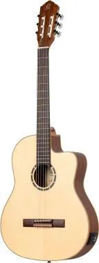 Ortega RCE125SN elektroklasszikus gitár, 6 húros, jobb kezes, natúr színben