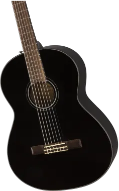 Fender CN-60S Concert Black klasszikus gitár, fekete