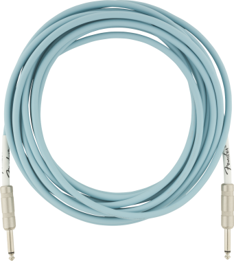 Fender IM kytarový kabel, 5,5 m, barva Daphne Blue