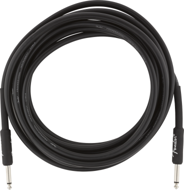 Fender IM kytarový kabel 4,5 m, rovný-rovný, černý