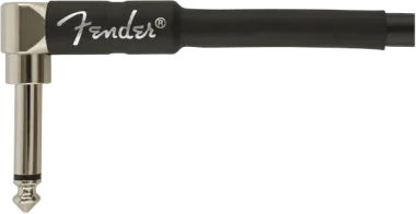 Fender Professional Series, 5,5 m, egyenes-pipa gitárkábel,fekete