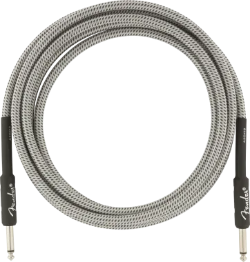Fender Professional Series, 3 m gitárkábel, White Tweed szín