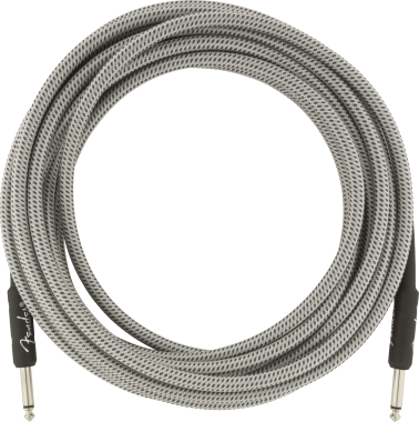 Fender kytarový kabel 5,5 m, bílý tweed