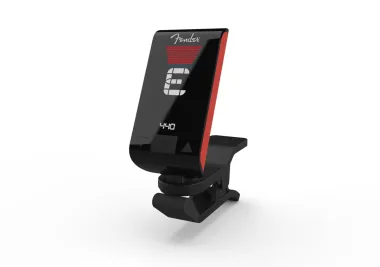 Fender Original Tuner, csíptetős hangoló, Fiesta Red szín