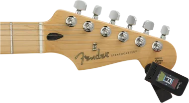 Fender Original Tuner, csíptetős hangoló, Fiesta Red szín