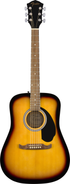 Fender Dreadnought akustická kytara, sunburst