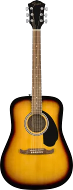 Fender FA-125 Dreadnought akusztikus gitár, sunburst szín