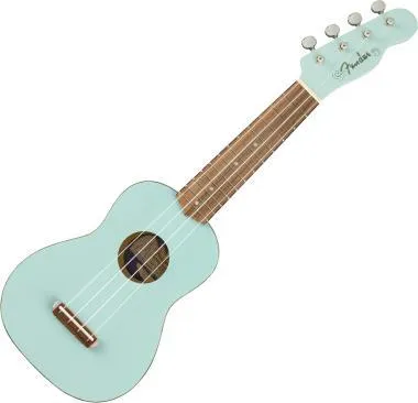 Fender Venice Daphne Blue szín, szoprán ukulele