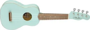 Fender Venice Daphne Blue szín, szoprán ukulele