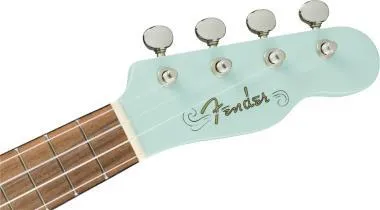 Fender Venice Daphne Blue szín, szoprán ukulele