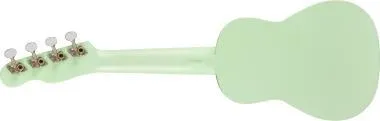 Fender Venice Surf Green szín, szoprán ukulele