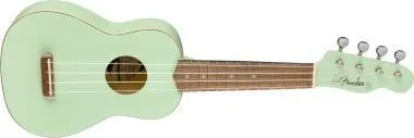 Fender Venice Surf Green szín, szoprán ukulele