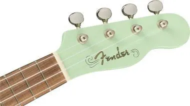 Fender Venice Surf Green szín, szoprán ukulele