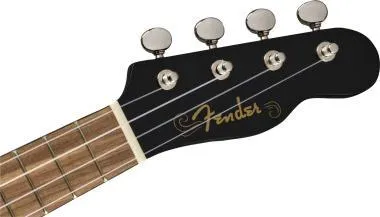 Fender Venice fekete szoprán ukulele