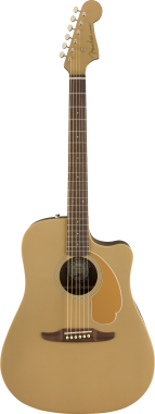 Fender Elektro-akustická kytara Redondo Player, ořechový hmatník, Bronze Satin