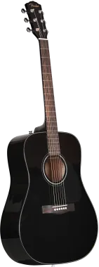 Fender CD-60 Dreadnought V3 Black akusztikus gitár, fekete