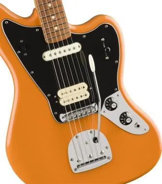 Fender Player Jaguar PF Capri Orange elektromos gitár