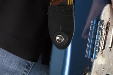 Fender Strap Blocks 4 db-os hevederzár, fekete/piros