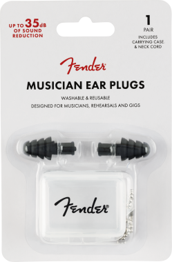 Fender Ušní zátky Musician Series, černé