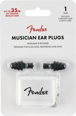 Fender Musician Series Ear Plugs füldugó, fekete