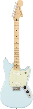 Fender Player Mustang elektromos gitár, juhar fogólappal, Sonic Blue szín