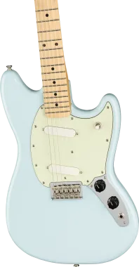 Fender Player Mustang elektromos gitár, juhar fogólappal, Sonic Blue szín