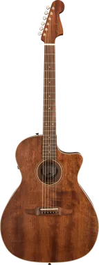 Fender Newporter Special elektro-akusztikus gitár, mahagóni