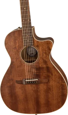 Fender Newporter Special elektro-akusztikus gitár, mahagóni