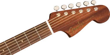 Fender Newporter Special elektro-akusztikus gitár, mahagóni
