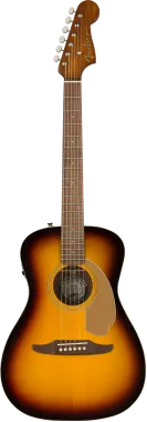 Fender Malibu Player elektro-akusztikus gitár, Sunburst szín