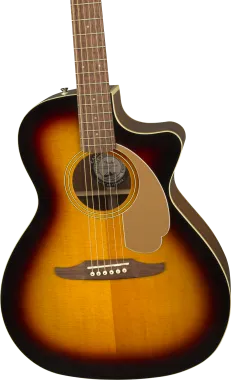 Fender Newporter Player elektro-akusztikus gitár, Sunburst szín