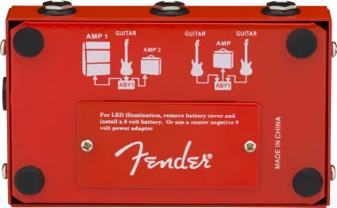 Fender ABY 2 gombos lábkapcsoló