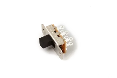 Fender Jaguar/Jazzmaster Slide Switch, DPDT kapcsoló, fekete