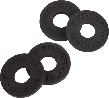 Fender Strap Blocks, 4 ks zámků na popruh, černé